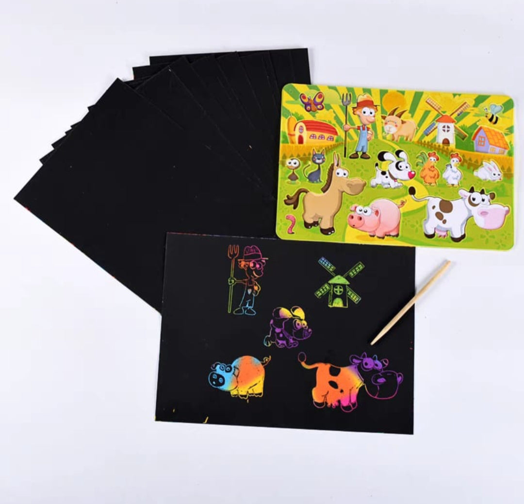 Stencil Set Sketch Book