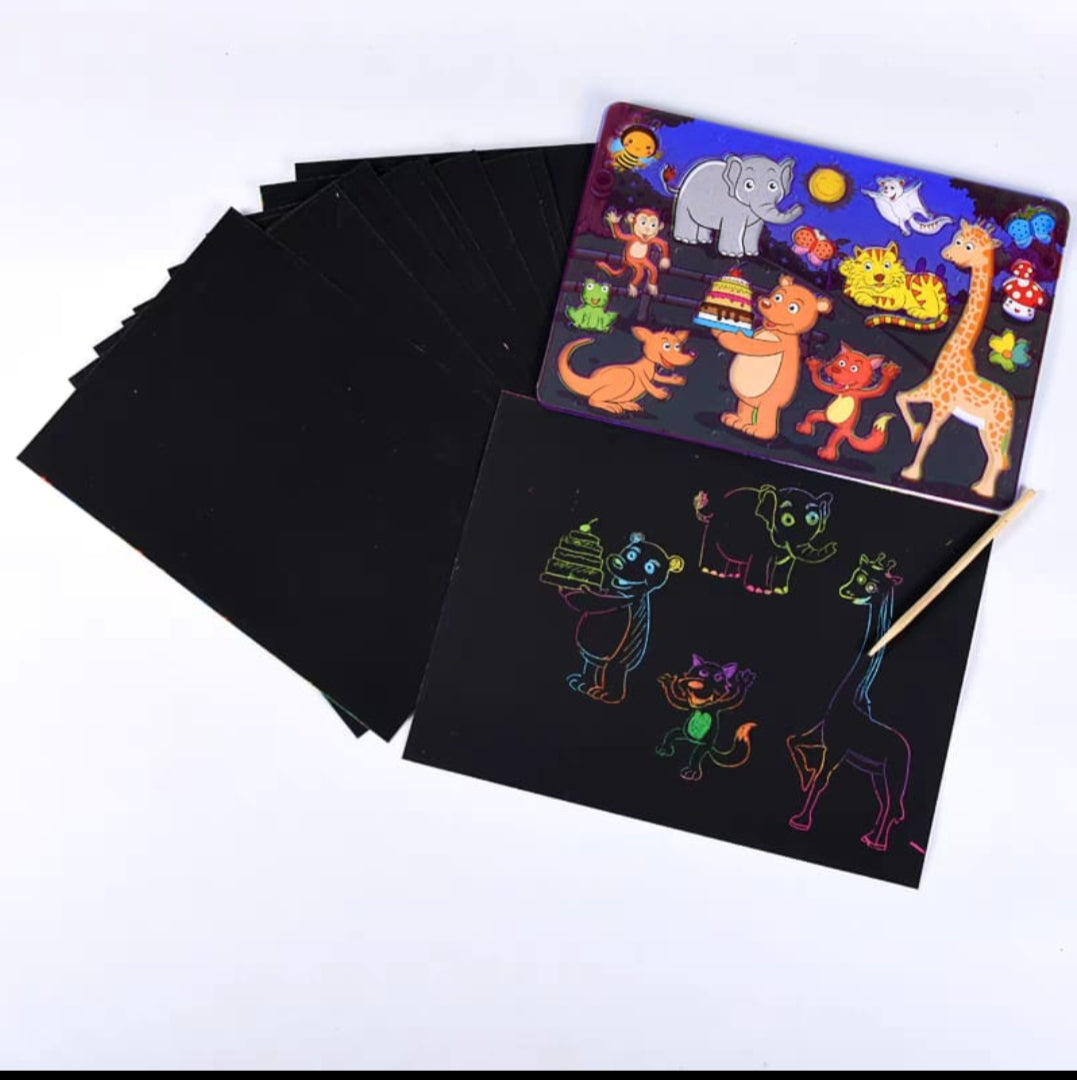 Stencil Set Sketch Book