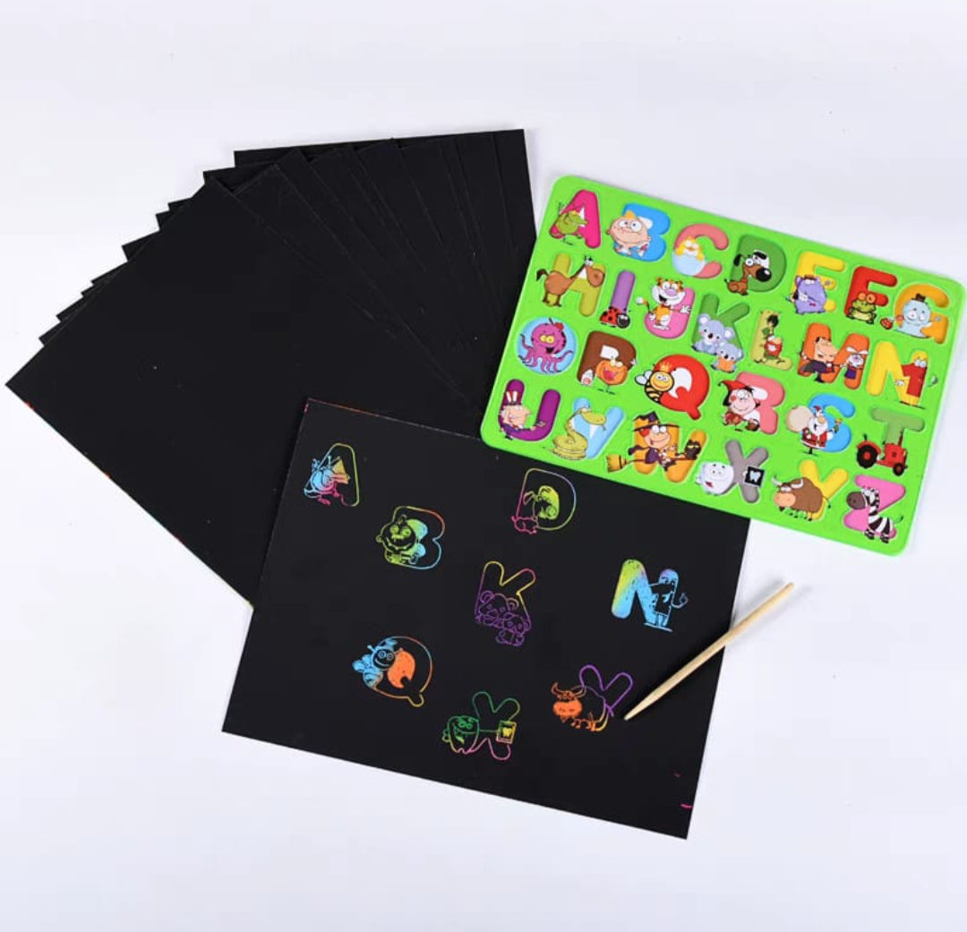 Stencil Set Sketch Book