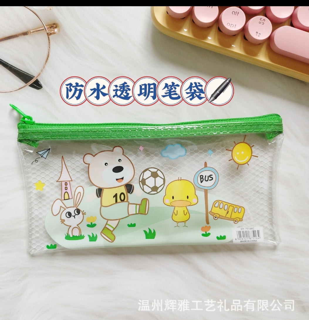 PVC Pencil Box- Mixed Design