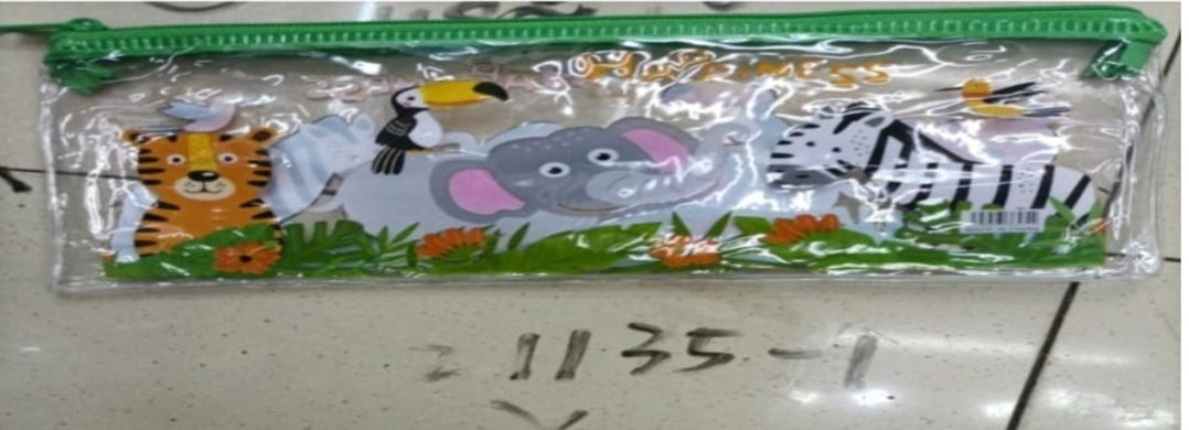 PVC Pencil Box- Mixed Design