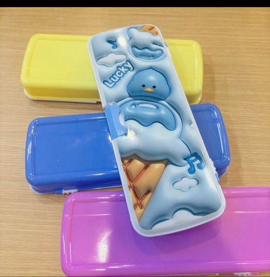 Pencil Box- Mixed Color & Design- ZN0360