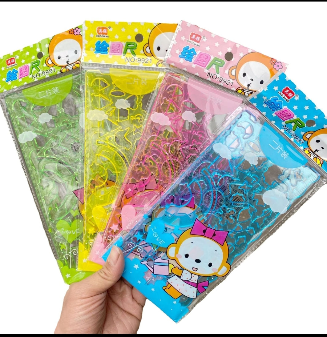 Drawing Stencil Ruler