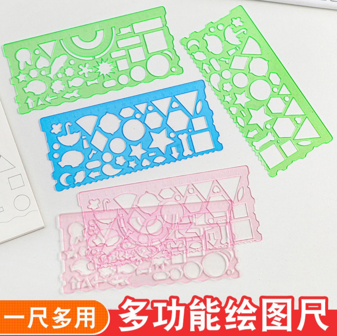 Drawing Stencil Ruler