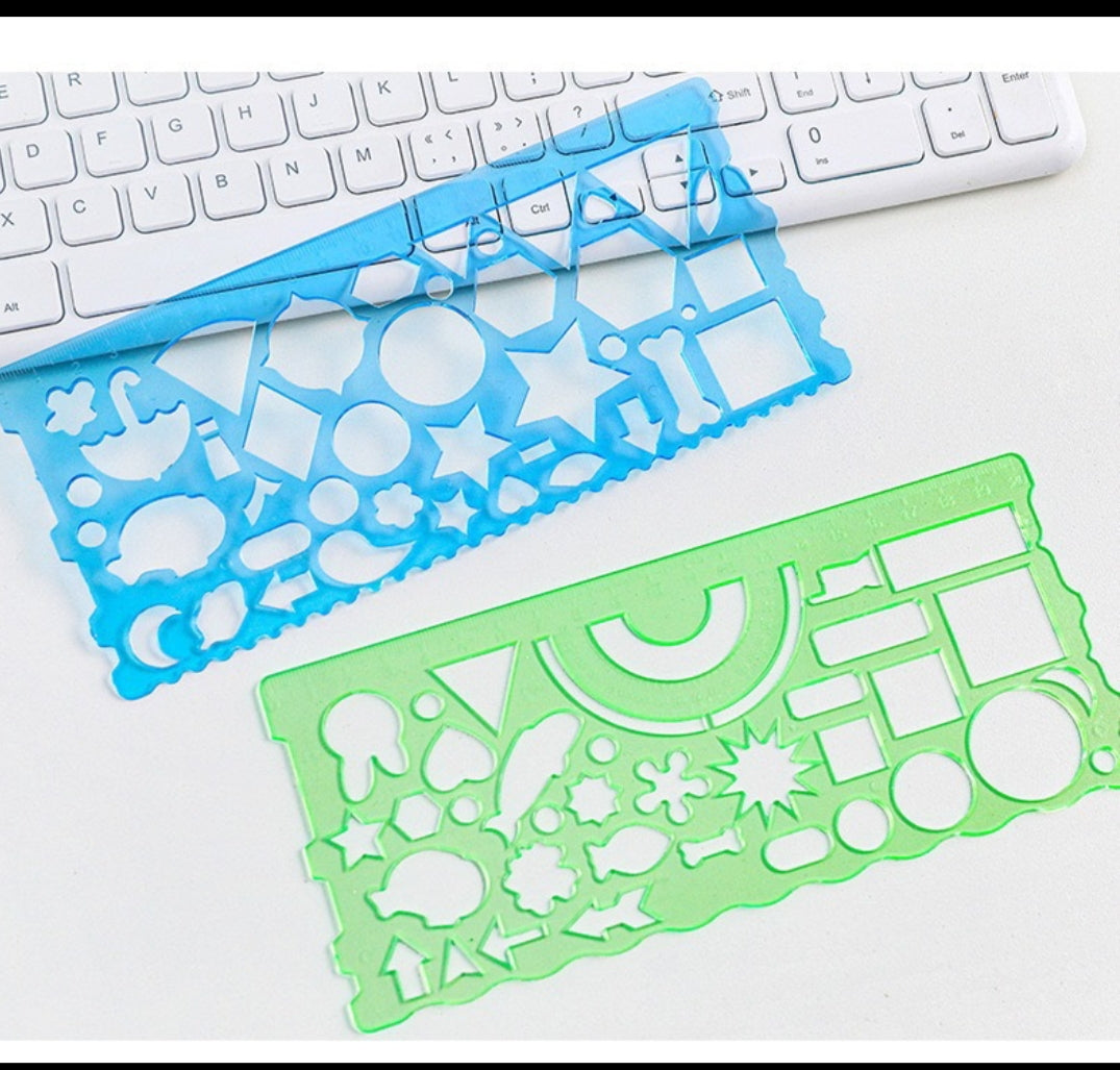 Drawing Stencil Ruler