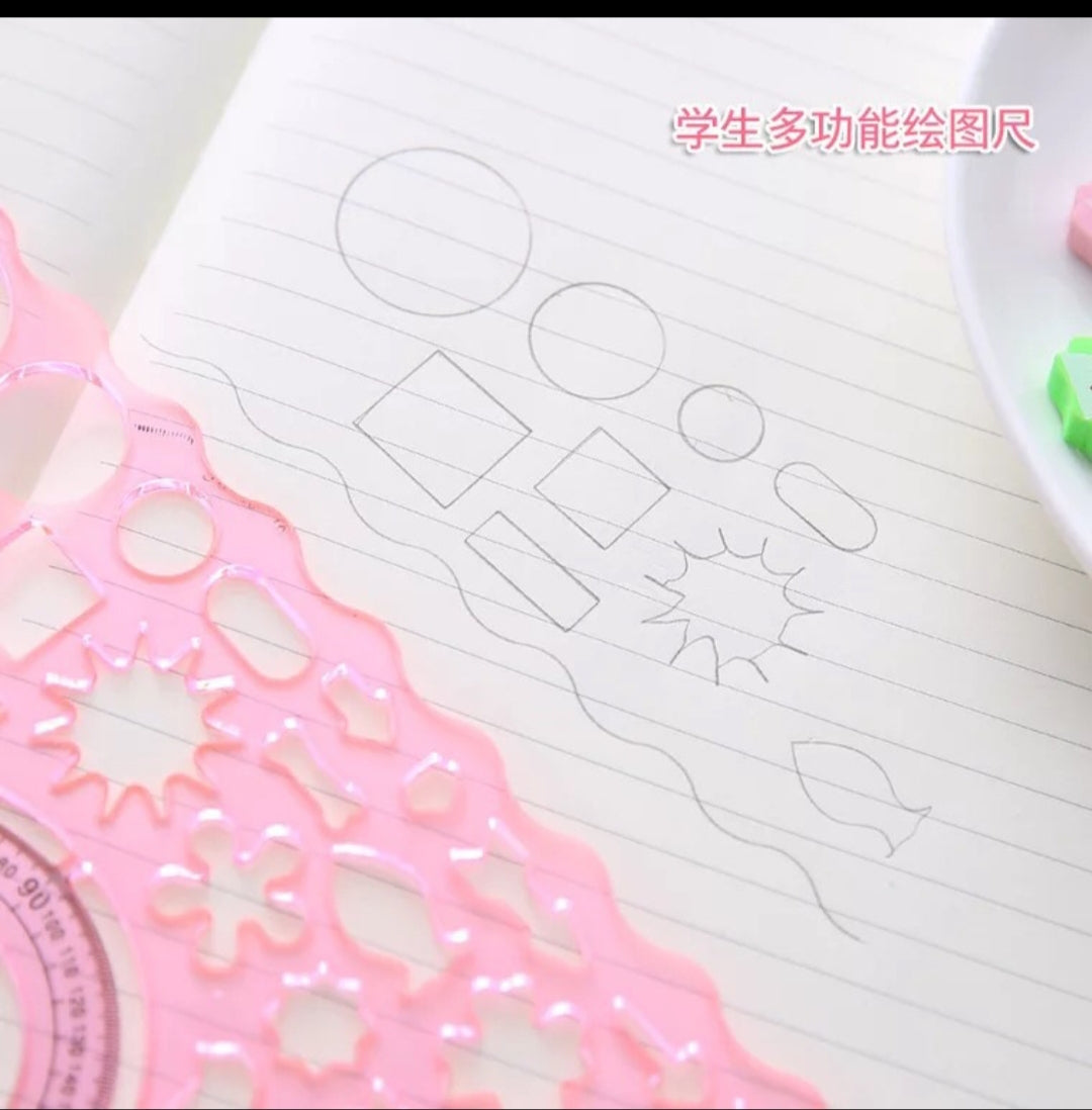 Drawing Stencil Ruler