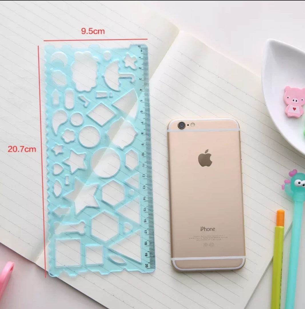 Drawing Stencil Ruler