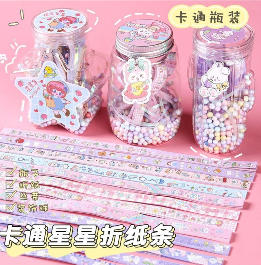 Star Origami Set- Display Box Mixed Design