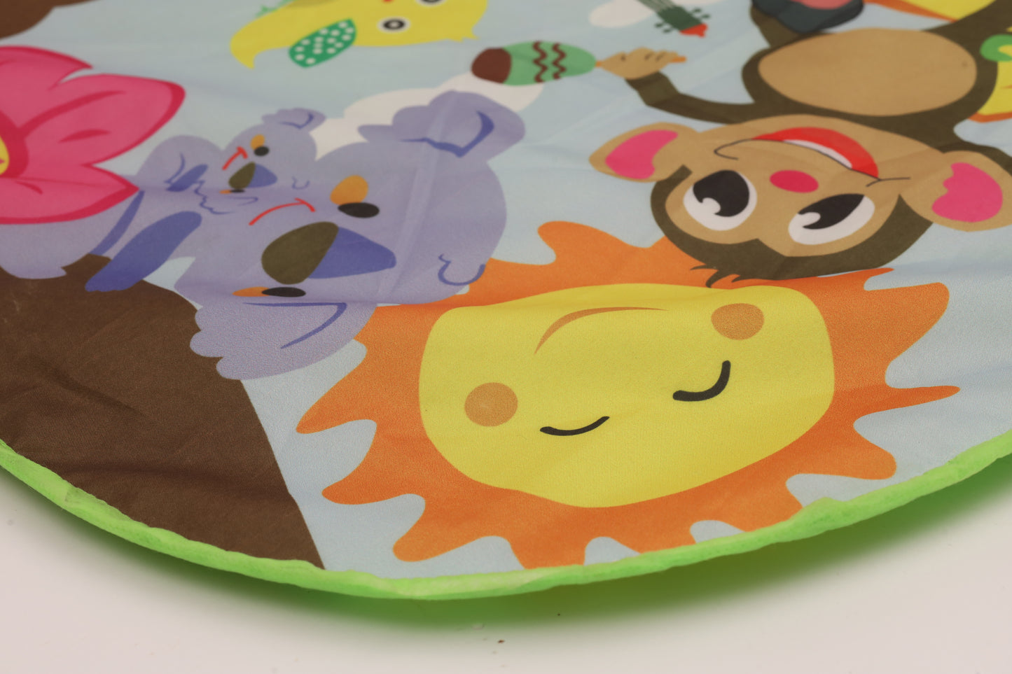 Evergreen Baby Tummy Time Activity Play Mat with Interactive Music Keyboard