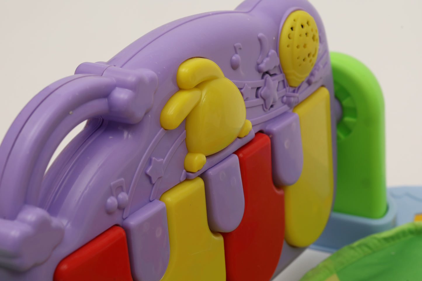 Evergreen Baby Tummy Time Activity Play Mat with Interactive Music Keyboard