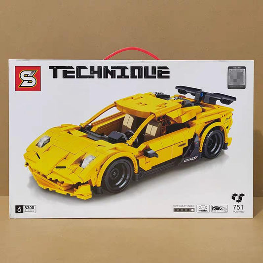 Lamborghini Supercar Building Blocks | 751pcs- SY8300 - Evergreen Wholesale