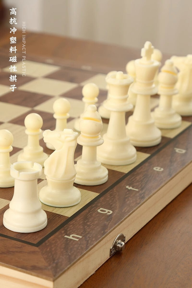 Stable Adhesion: The magnetic design ensures that the chess pieces stay firmly in place, allowing you to enjoy the stability while playing.