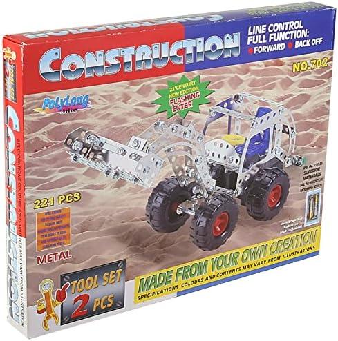 Metal Jeep Construction Set Vehicle with Remote Control | 221pcs- 702 - Evergreen Wholesale