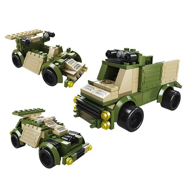 Missile Launcher Long Range Rockets 8in1 Building Blocks | 845PCS- LXA461 - Evergreen Wholesale