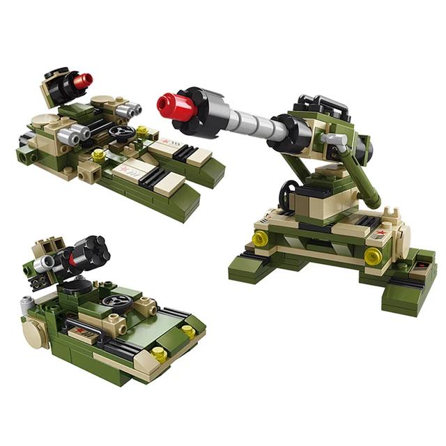 Missile Launcher Long Range Rockets 8in1 Building Blocks | 845PCS- LXA461 - Evergreen Wholesale
