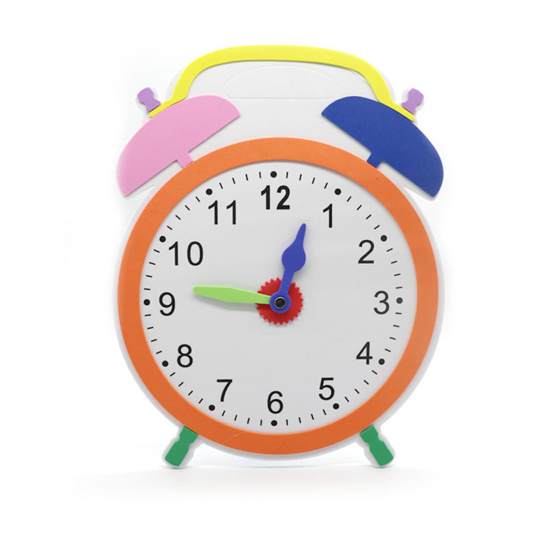 Classroom EVA Clock – Educational Wall Décor for Nurseries & Primary Classrooms

Make learning time fun and engaging with our Classroom EVA Clock, specially designed for nurseries, kindergartens, and early-grade classrooms. Crafted from high-quality EVA foam, this colorful, lightweight wall clock is not only decorative but also a great visual aid for teaching kids how to tell time.

With its bold numbers, movable hands, and vibrant design, it’s perfect for interactive learning and adds a playful touch to cl