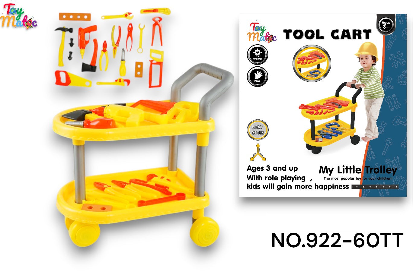 Toymatic Trolley Sets - Evergreen Wholesale