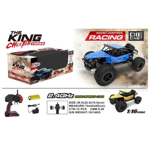 All Terrains Offroad Monster Remote Control Truck with Rechargeable Battery- UJ99-3615BK - Evergreen Wholesale