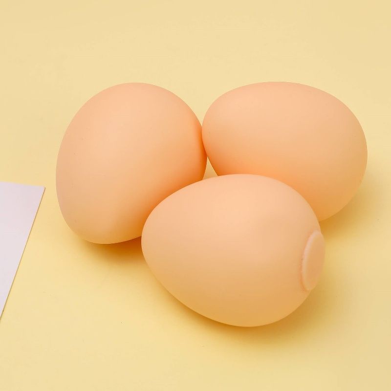 Real Egg Squishy Toy – Soft Stress Relief Toy for Kids (3 pcs/net, 16 nets/box)

Crack up the fun with our Real Egg Squishy Toys – designed to look and feel like real eggs! These soft, squeezable toys are perfect for stress relief, fidget play, and sensory fun. Each net contains 3 realistic egg squishies, and the full box includes 16 net bags – ideal for bulk buyers, party packs, classroom rewards, or retail displays.

Made from safe, non-toxic material, they’re fun, mess-free, and a great way to keep littl