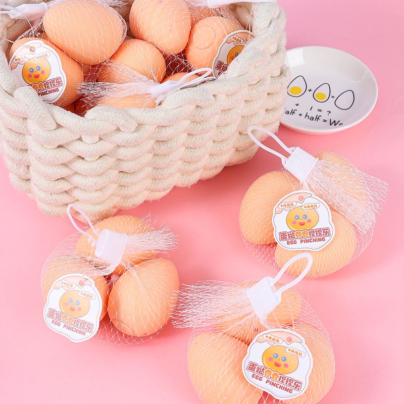 Real Egg Squishy Toy – Soft Stress Relief Toy for Kids (3 pcs/net, 16 nets/box)

Crack up the fun with our Real Egg Squishy Toys – designed to look and feel like real eggs! These soft, squeezable toys are perfect for stress relief, fidget play, and sensory fun. Each net contains 3 realistic egg squishies, and the full box includes 16 net bags – ideal for bulk buyers, party packs, classroom rewards, or retail displays.

Made from safe, non-toxic material, they’re fun, mess-free, and a great way to keep littl