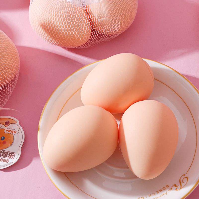 Real Egg Squishy Toy – Soft Stress Relief Toy for Kids (3 pcs/net, 16 nets/box)

Crack up the fun with our Real Egg Squishy Toys – designed to look and feel like real eggs! These soft, squeezable toys are perfect for stress relief, fidget play, and sensory fun. Each net contains 3 realistic egg squishies, and the full box includes 16 net bags – ideal for bulk buyers, party packs, classroom rewards, or retail displays.

Made from safe, non-toxic material, they’re fun, mess-free, and a great way to keep littl