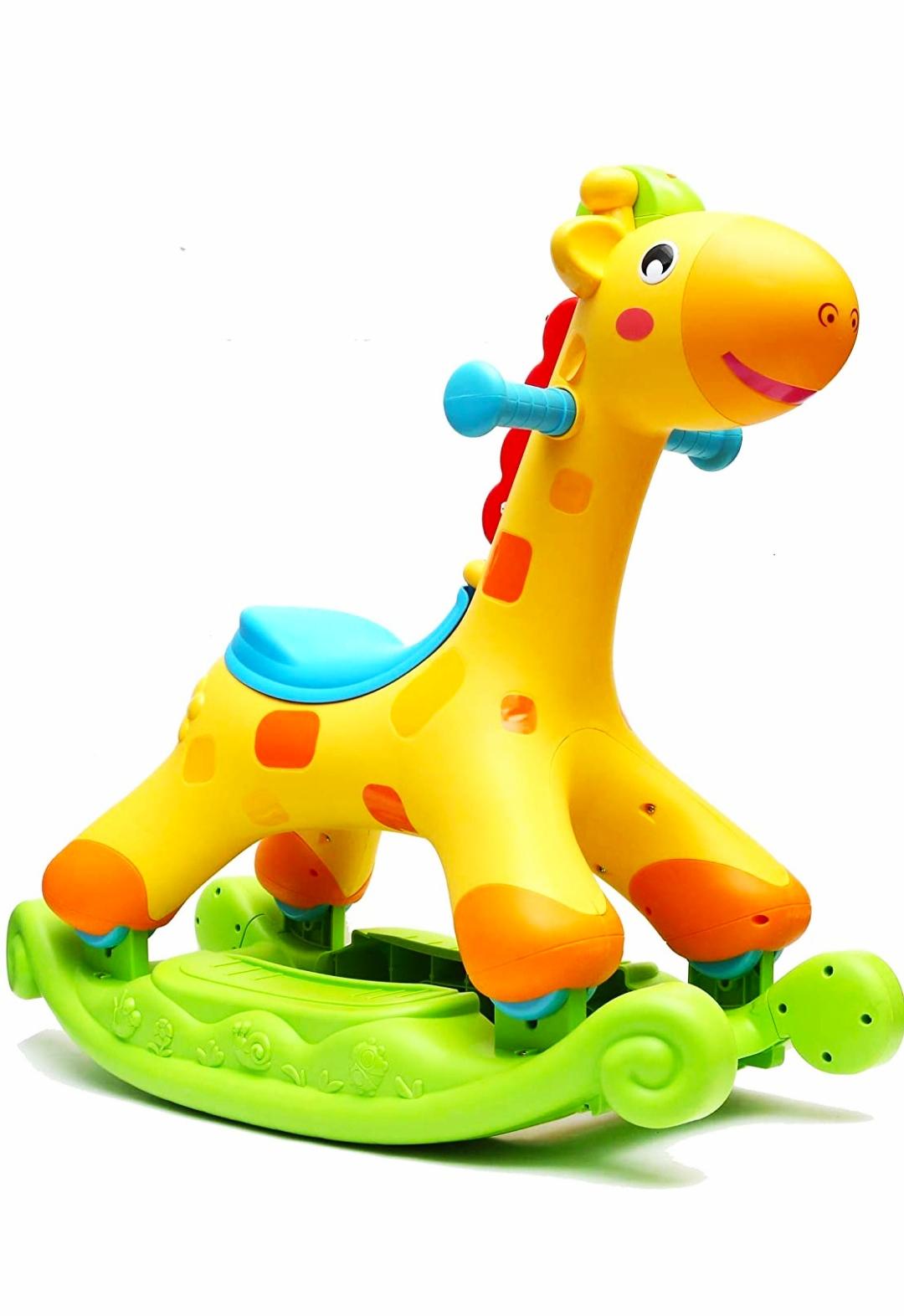 Evergreen Rocking & Riding Giraffe - Evergreen Wholesale