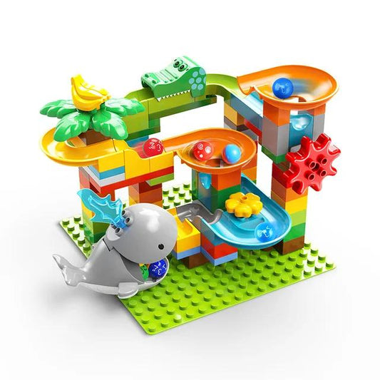 Kids DIY Educational Playing interlocking Toy Blocks Paradise Series - Evergreen Wholesale