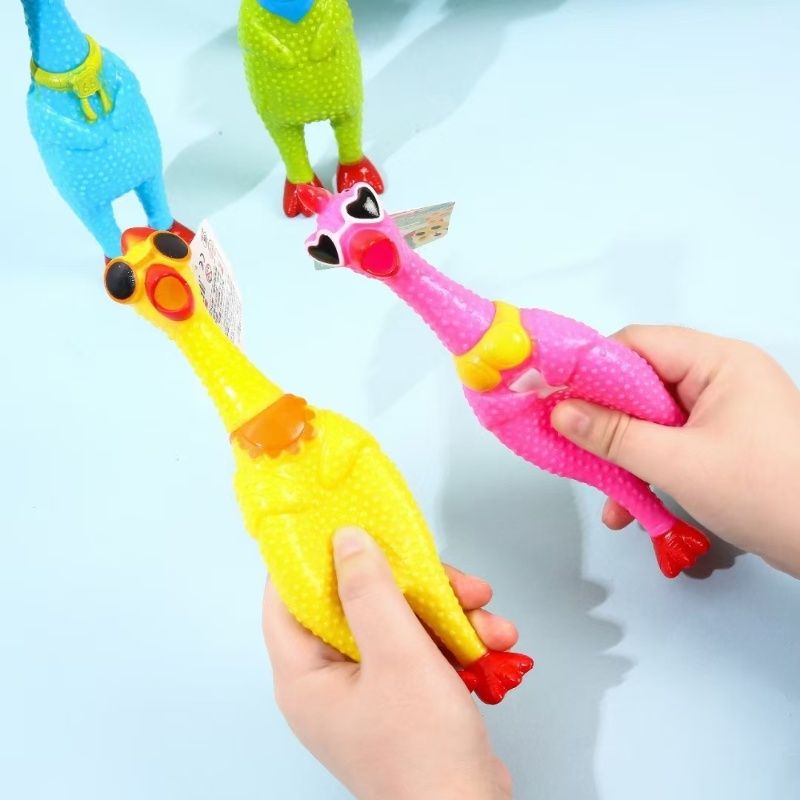 Screaming Cow Toy – Funny Sound Squeeze Animal for Kids (24 pcs Display Box, Mixed Designs)

Bring laughter to playtime with our hilarious Screaming Cow Toys! Just give them a squeeze and hear them let out a loud, funny scream that kids absolutely love. These quirky animal toys come in mixed cow designs and are perfect for party favors, novelty gifts, or stress relief fun. Each display box contains 24 assorted screaming cows, making it ideal for retailers and event giveaways.

Made from soft, durable, and n