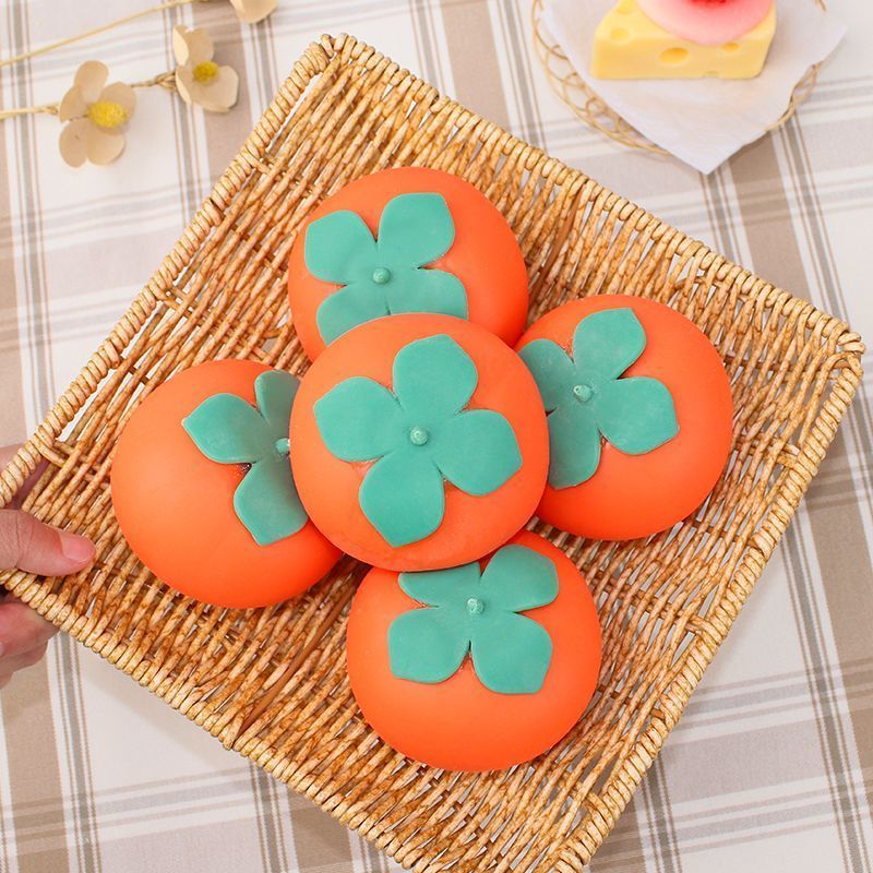 Cute Persimmon Fluid Squishy Toy TK2406