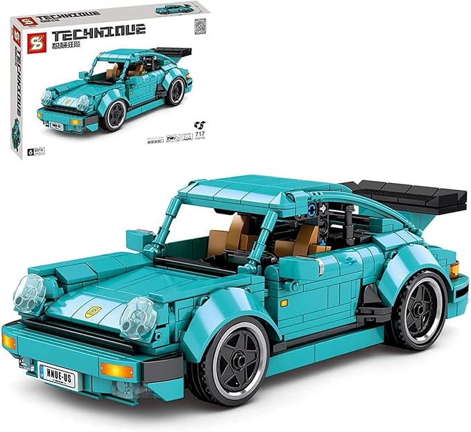 Porsche Supercar Building Blocks | 717PCS- SY8310 - Evergreen Wholesale