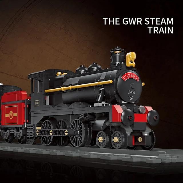 The GWR Steam Train Model Building Block Set | 789pcs- JieStar59002 - Evergreen Wholesale