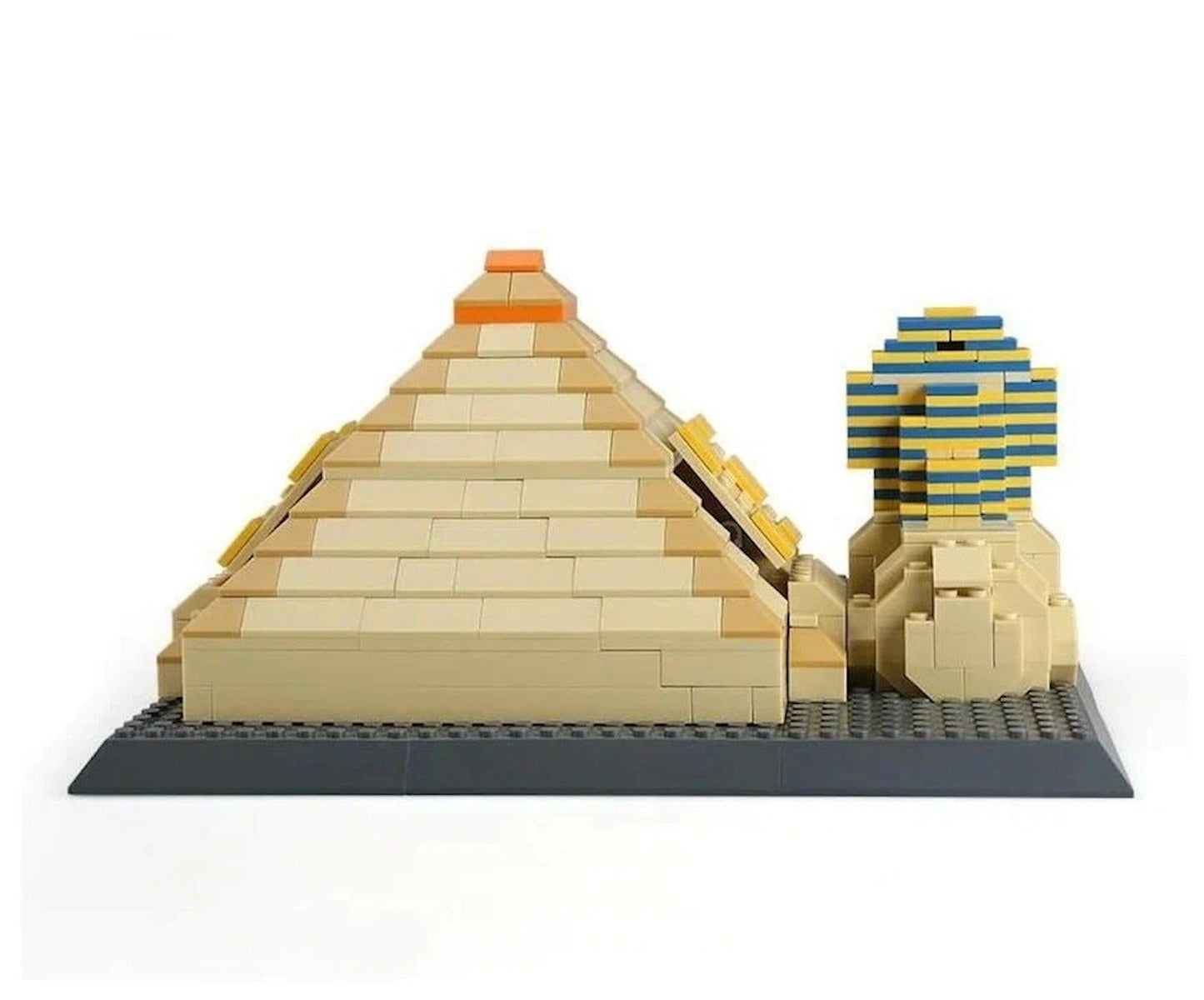 Sphinx& Pyramid of Khufu Building Blocks Architecture of Egypt | 1311PCS- LXA438 - Evergreen Wholesale