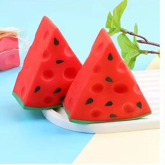 Watermelon Squishy Toy – Soft Slow Rising Fruit Stress Toy (12 pcs/box)

Bring fruity fun to playtime with our Watermelon Squishy Toys! These soft, slow-rising squishies are shaped like juicy watermelon slices and are perfect for stress relief, sensory play, party favors, and classroom rewards. Made from safe, non-toxic materials, they offer a satisfying squish and bounce back to shape slowly. Great for kids and adults alike!

Each box includes 12 colorful watermelon squishy toys, making it ideal for wholes