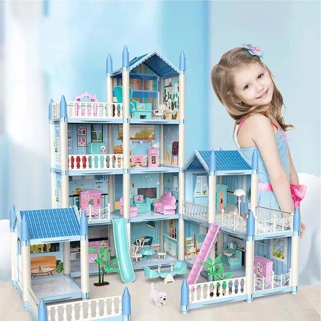 Beautiful DreamHouse, Doll House Playset with 170+ Accessories - Evergreen Wholesale