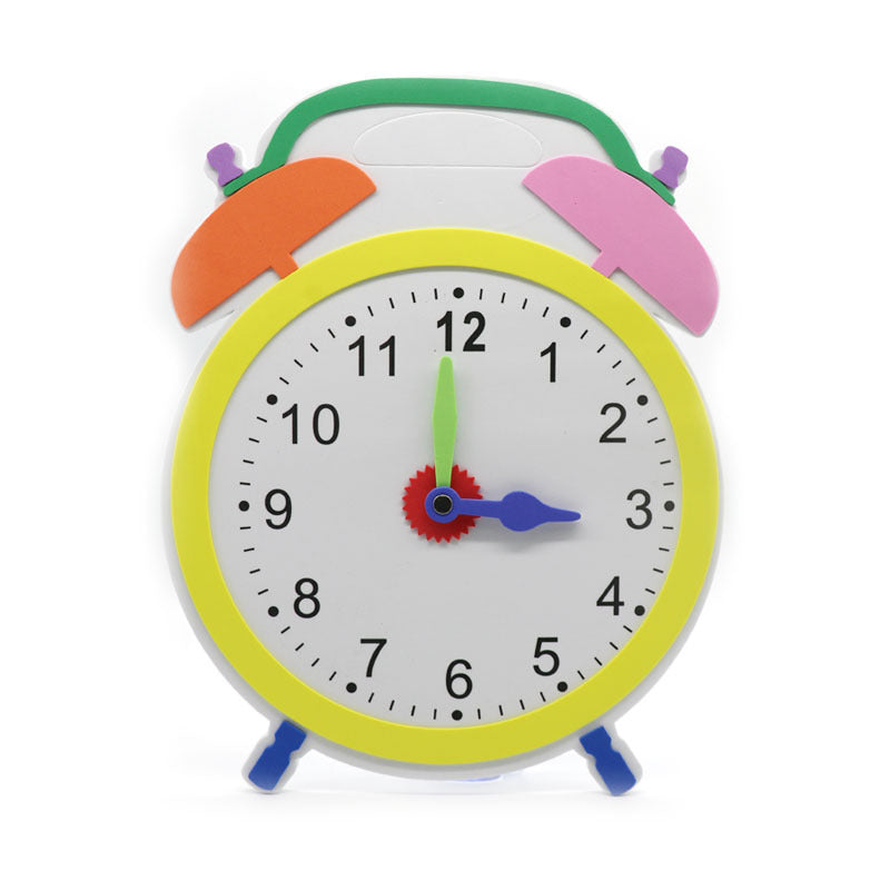 Classroom EVA Clock – Educational Wall Décor for Nurseries & Primary Classrooms

Make learning time fun and engaging with our Classroom EVA Clock, specially designed for nurseries, kindergartens, and early-grade classrooms. Crafted from high-quality EVA foam, this colorful, lightweight wall clock is not only decorative but also a great visual aid for teaching kids how to tell time.

With its bold numbers, movable hands, and vibrant design, it’s perfect for interactive learning and adds a playful touch to cl