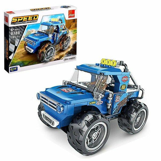 Peizhi Speed Off-Road Jeep Building Blocks - Evergreen Wholesale