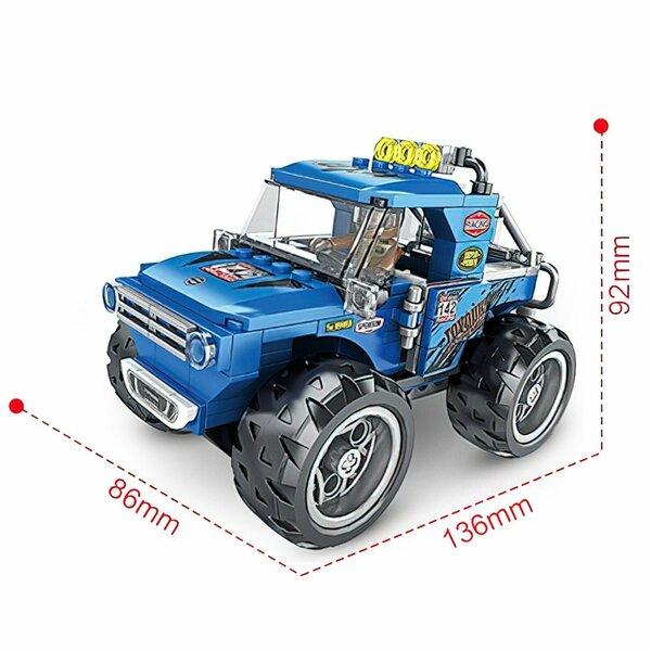 Peizhi Speed Off-Road Jeep Building Blocks - Evergreen Wholesale