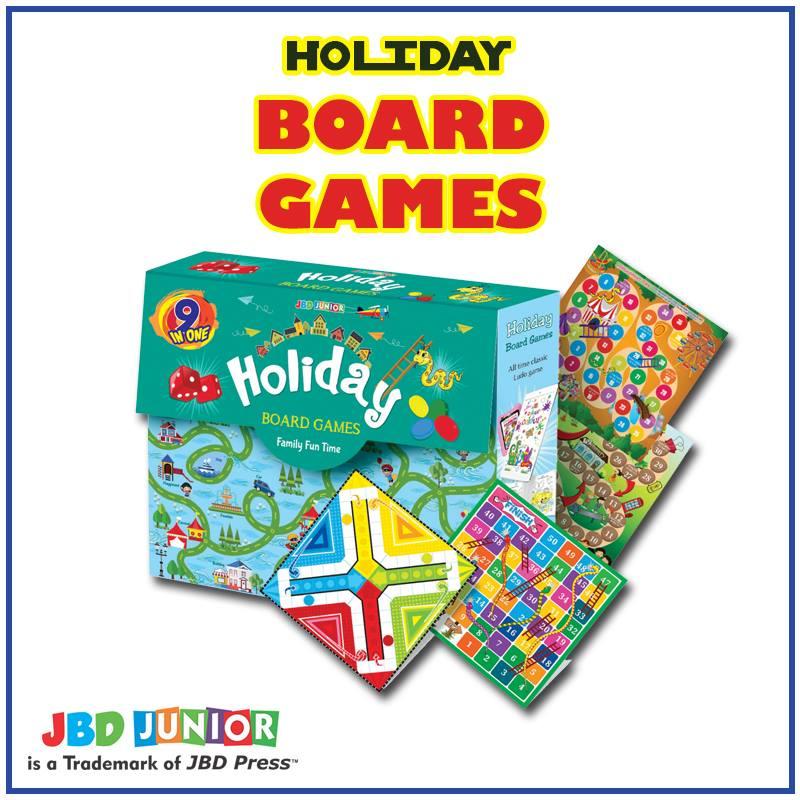 9 in 1 Holiday Family Travel Fun Board Games - Evergreen Wholesale