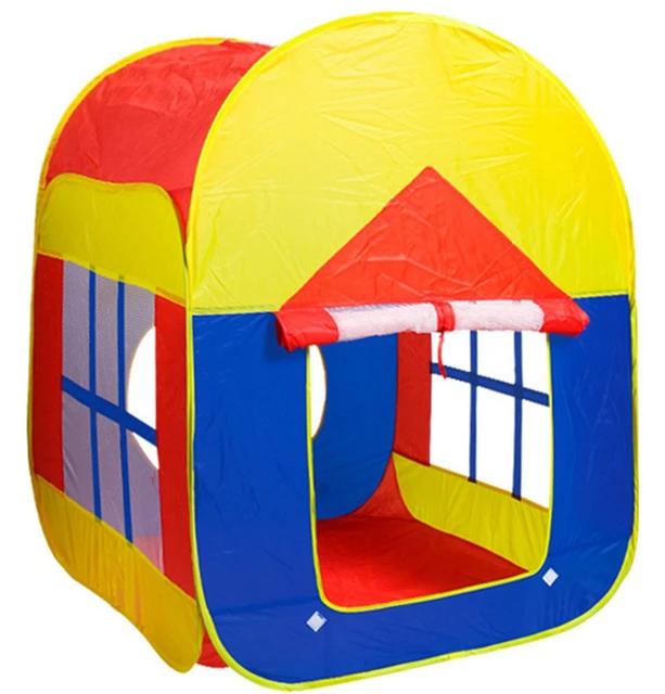 Folding Tent For Kids Play Cube Pop Up Room - Evergreen Wholesale