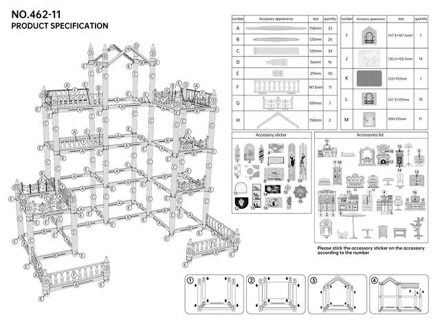 Beautiful DreamHouse, Doll House Playset with 170+ Accessories - Evergreen Wholesale