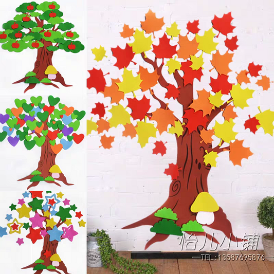 Classroom EVA Tree – Colorful 1.3m Foam Wall Decoration for Nurseries & Classrooms

Bring your classroom walls to life with our Classroom EVA Tree, a vibrant and educational wall décor piece designed especially for nurseries, kindergartens, and early learning environments. Standing at 1.3 meters tall, this soft, lightweight tree is made from high-quality EVA foam and adds a fun, nature-inspired touch to any learning space.

Perfect for decorating reading corners, seasons boards, or classroom themes like “Al