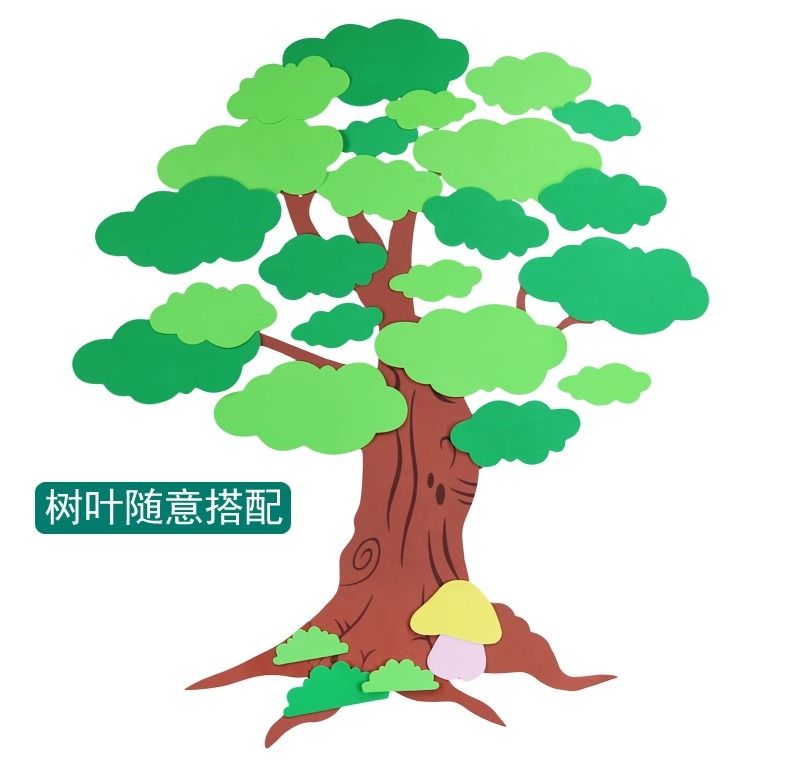 Classroom EVA Tree – Colorful 1.3m Foam Wall Decoration for Nurseries & Classrooms

Bring your classroom walls to life with our Classroom EVA Tree, a vibrant and educational wall décor piece designed especially for nurseries, kindergartens, and early learning environments. Standing at 1.3 meters tall, this soft, lightweight tree is made from high-quality EVA foam and adds a fun, nature-inspired touch to any learning space.

Perfect for decorating reading corners, seasons boards, or classroom themes like “Al