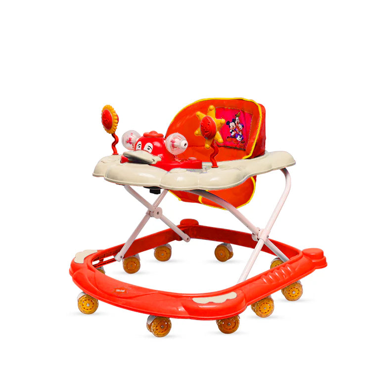 Speed Baby Walker with Light & Music 301- 10 Wheels - Evergreen Wholesale